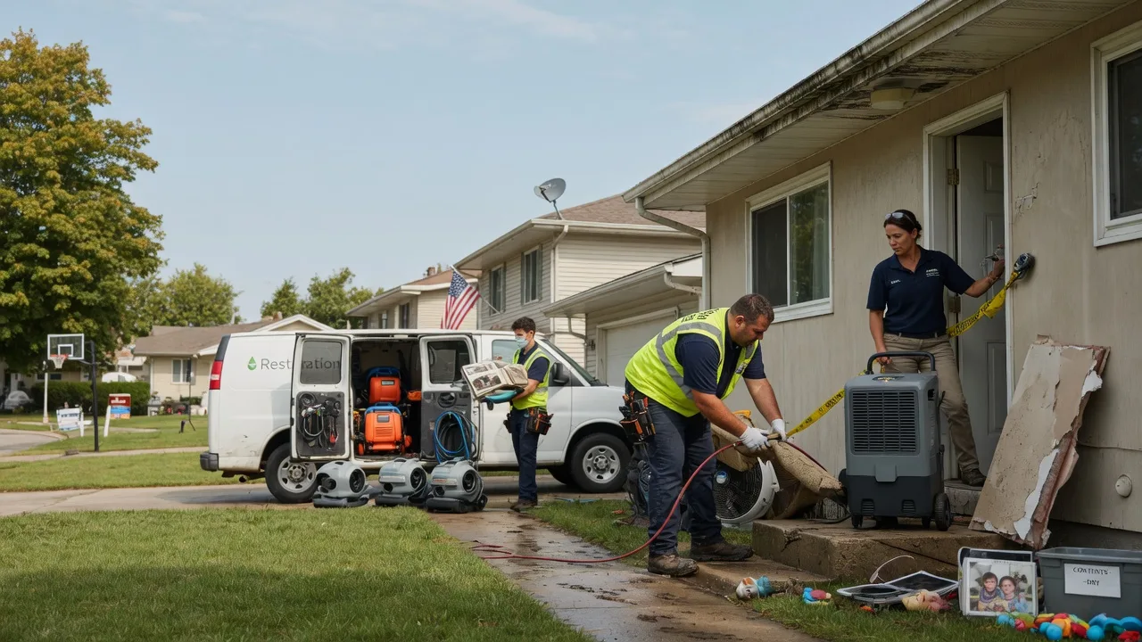 Water Damage Restoration in Niantic, IL near me